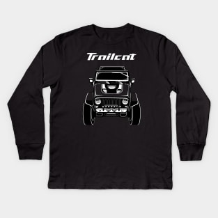 Jeep Wrangler Trailcat Kids Long Sleeve T-Shirt